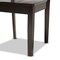 Baxton Studio Zamira Modern and Contemporary Transitional Dark Brown Finished Wood 7-Piece Dining Set 177-11377-10519-Zoro - alternate 7